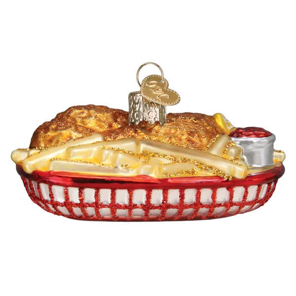 Chicken Basket Ornament