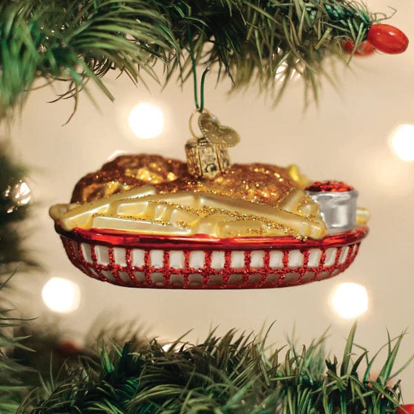 Chicken Basket Ornament - Ornaments