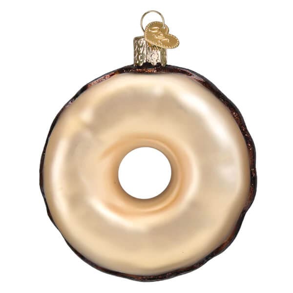 Chocolate Sprinkles Donut Ornament