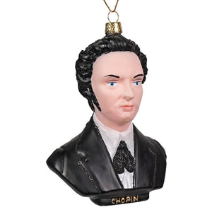 Chopin Bust Ornament - Christmas