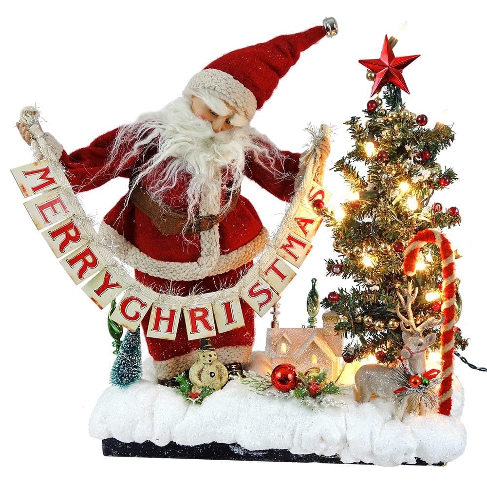 Christmas Banner Santa