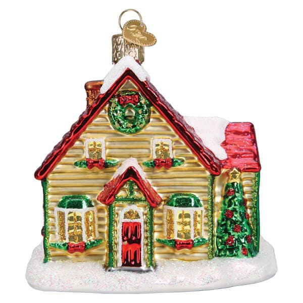 Christmas Cottage Ornament