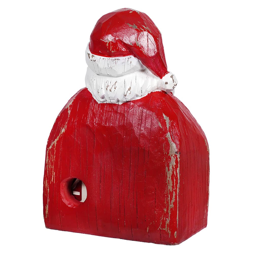 Christmas Countdown Santa Bust