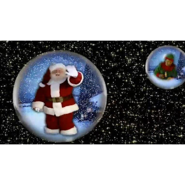 Christmas Globes Projection DVD