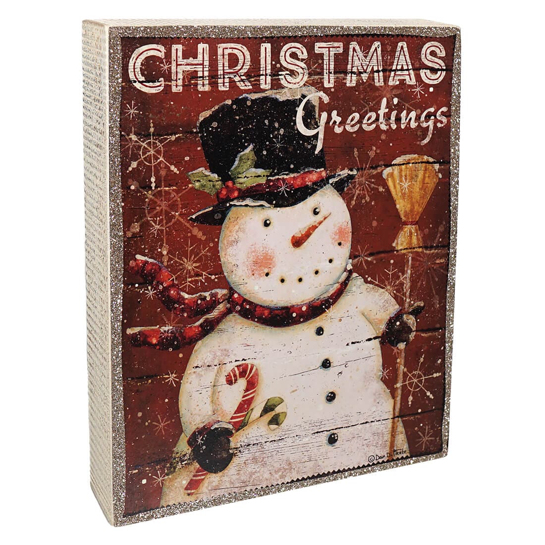 Christmas Greetings Box Sign