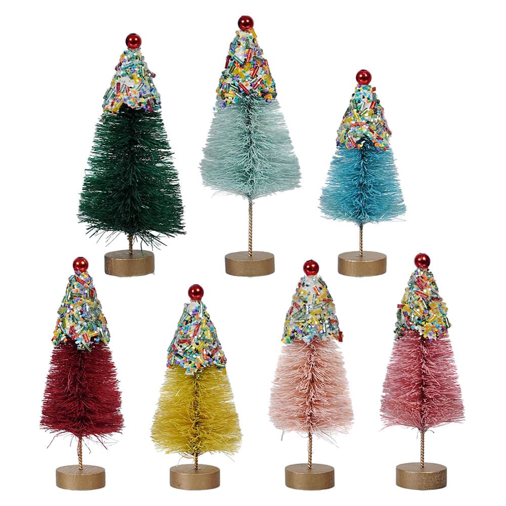 Christmas Mini Cupcake Trees Set/7