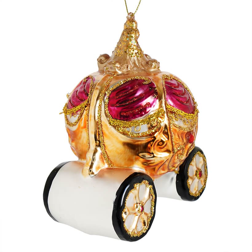 Cinderella Pumpkin Carriage Ornament