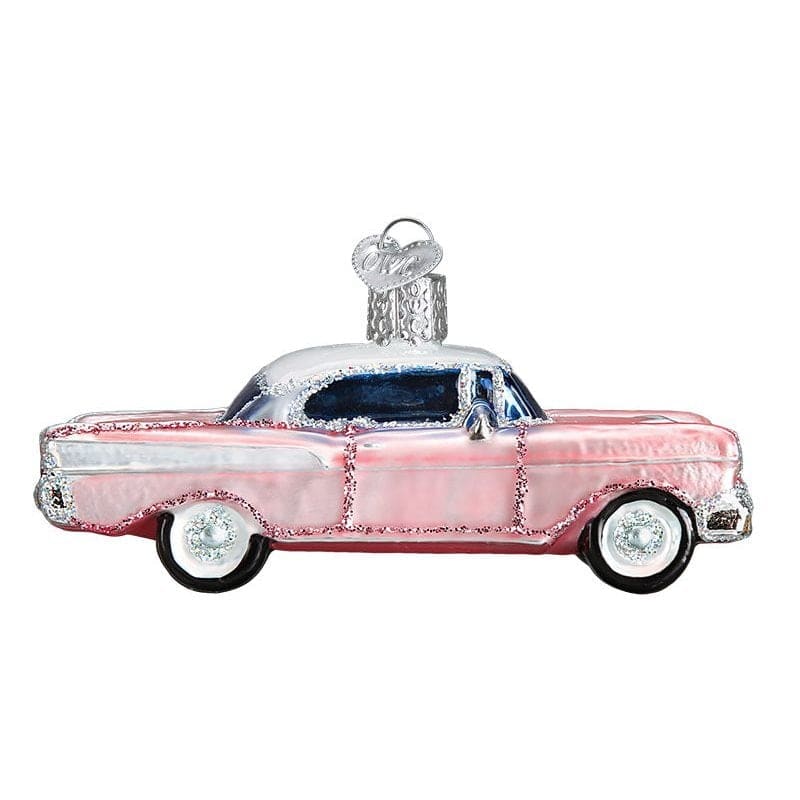 Classic Pink Car Ornament