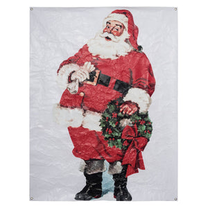 Classic Santa Paper Wall Art - Christmas