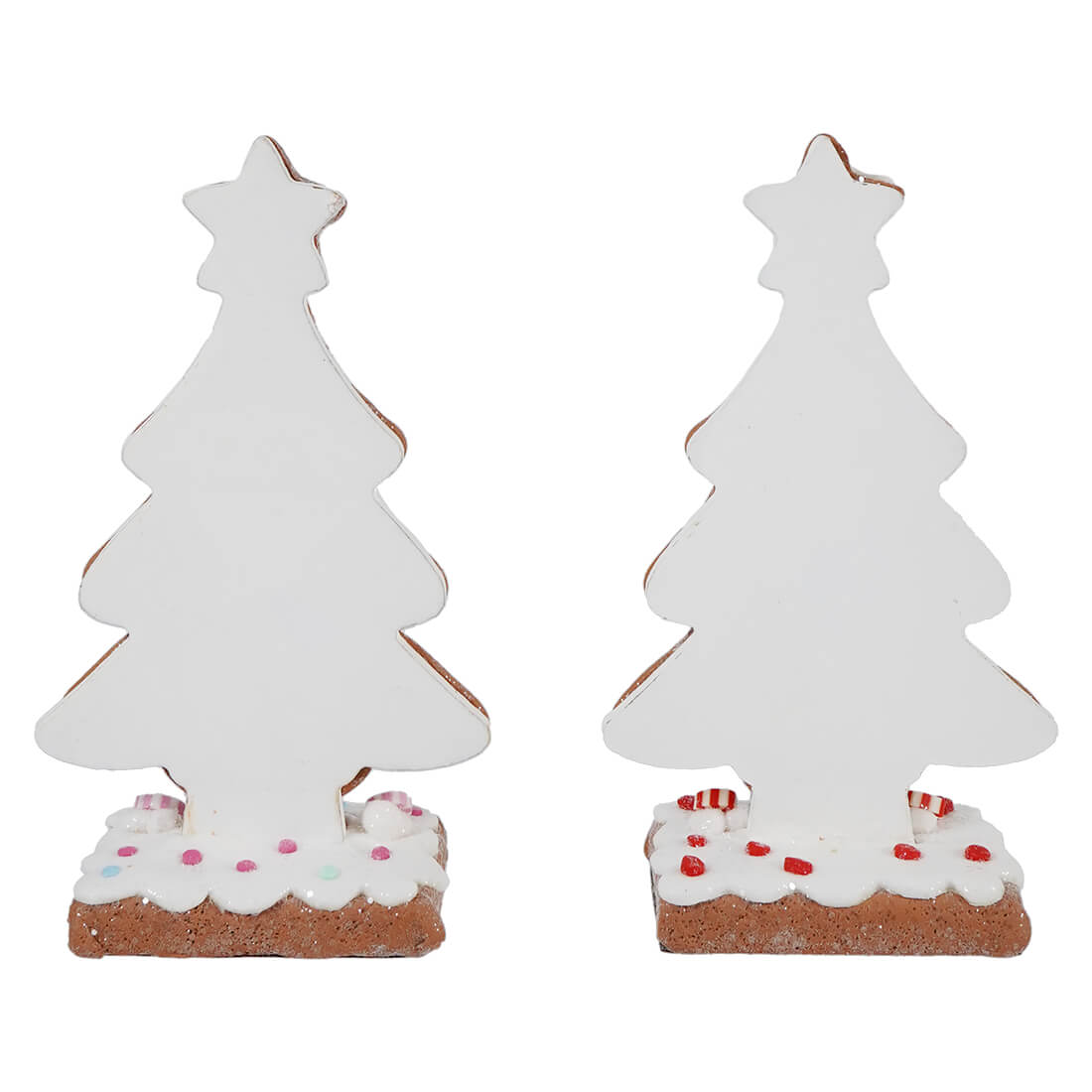 Clay Dough Holiday Trees Set/2 - Christmas