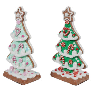 Clay Dough Holiday Trees Set/2 - Christmas