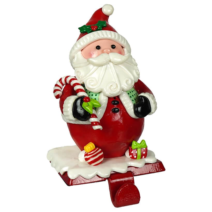 Claydough Santa Stocking Hanger