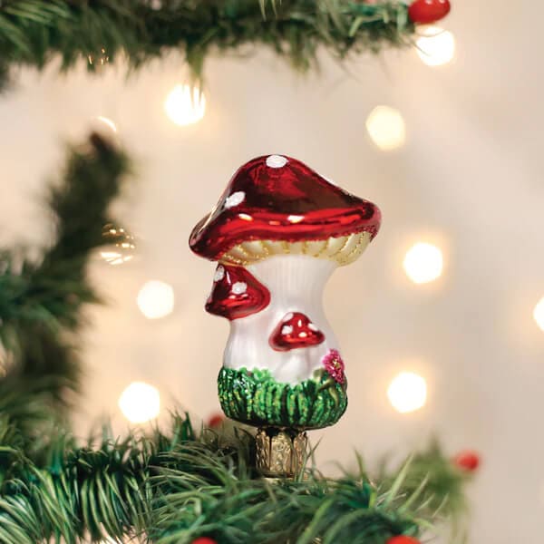 Clip-on Mushrooms Ornament - Ornaments