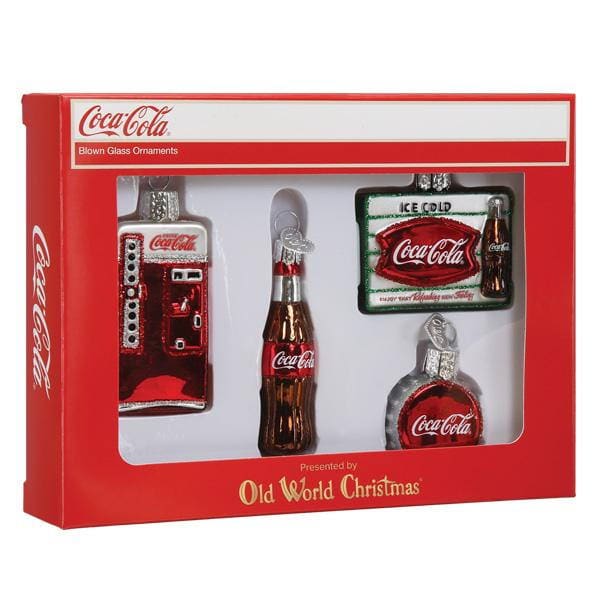 Coca-cola Mini Diner Set Ornament