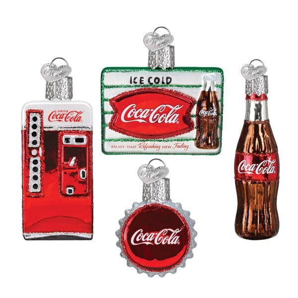 Coca-cola Mini Diner Set Ornament