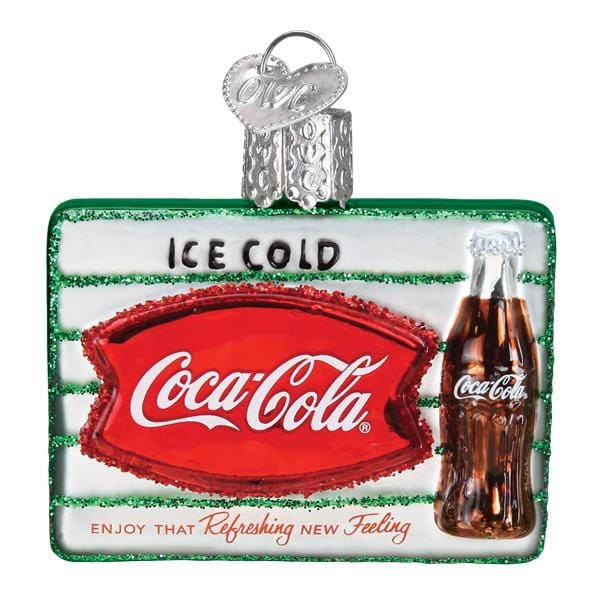 Coca-cola Mini Diner Set Ornament