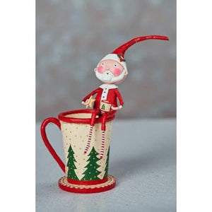 Cocoa and Cookies Santa