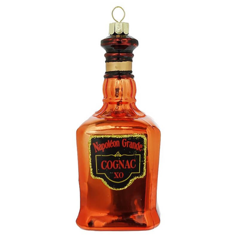 Cognac Bottle Ornament - Ornaments