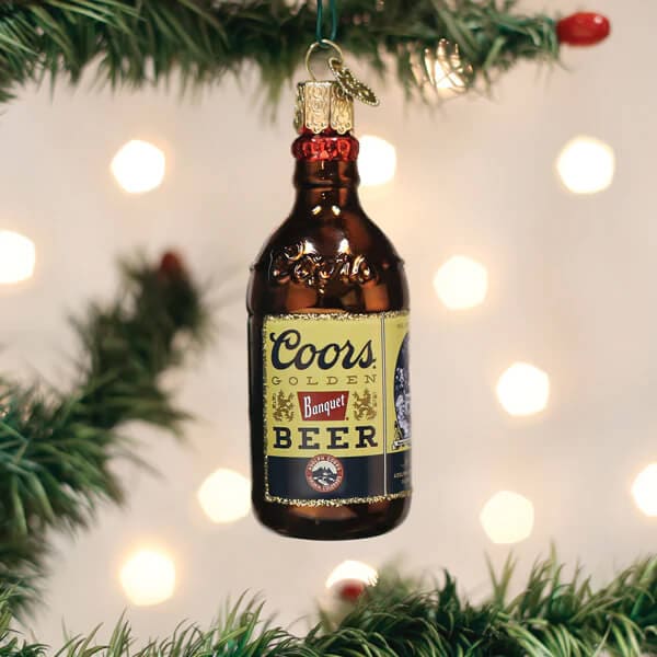 Coors Banquet Bottle Ornament - Ornaments