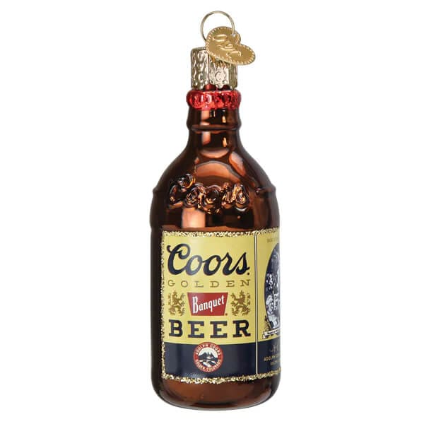 Coors Banquet Bottle Ornament - Ornaments