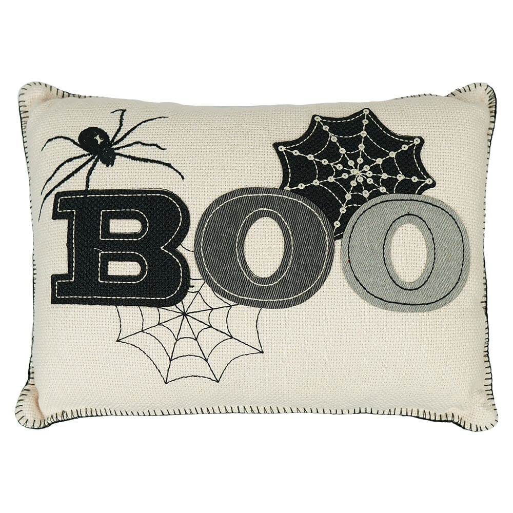 Cream Rectangular Boo Pillow