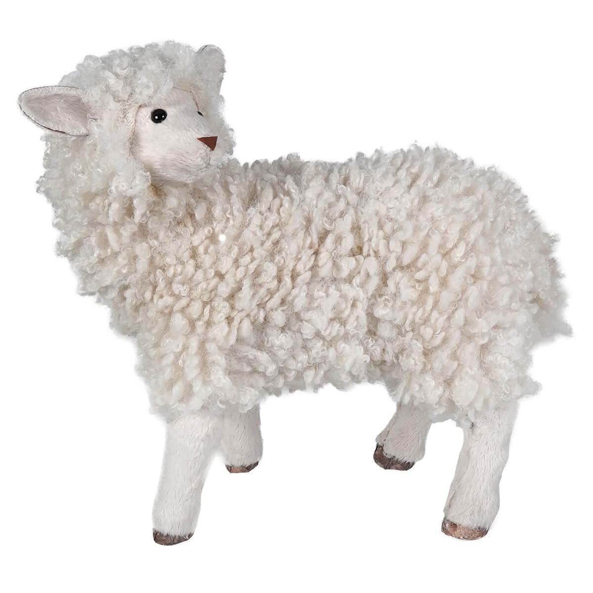 Cream Wooly Lamb - Easter