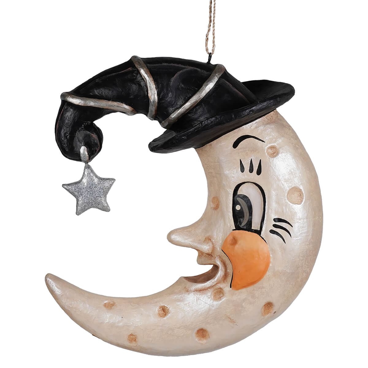 Crescent Wanda Luna Paper Mache Large - Halloween