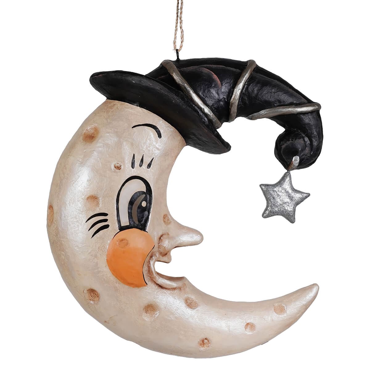 Crescent Wanda Luna Paper Mache Large - Halloween