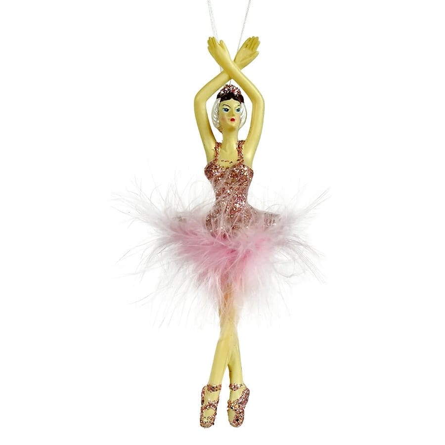 Crossed Arms Ballerina Ornament