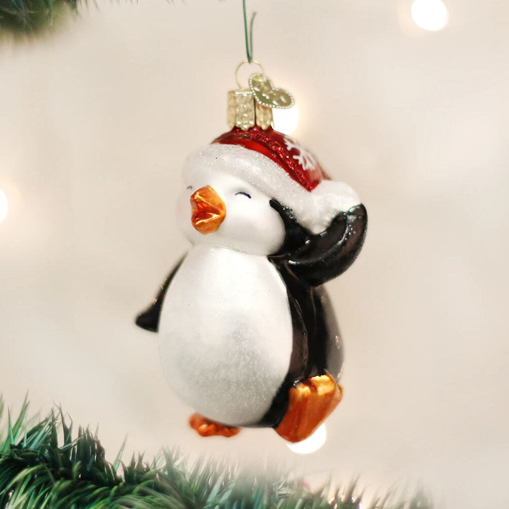 Dancing Penguin Ornament