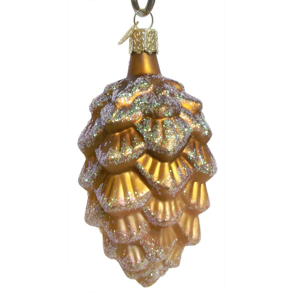 Dark Woodland Pine Cone Ornament