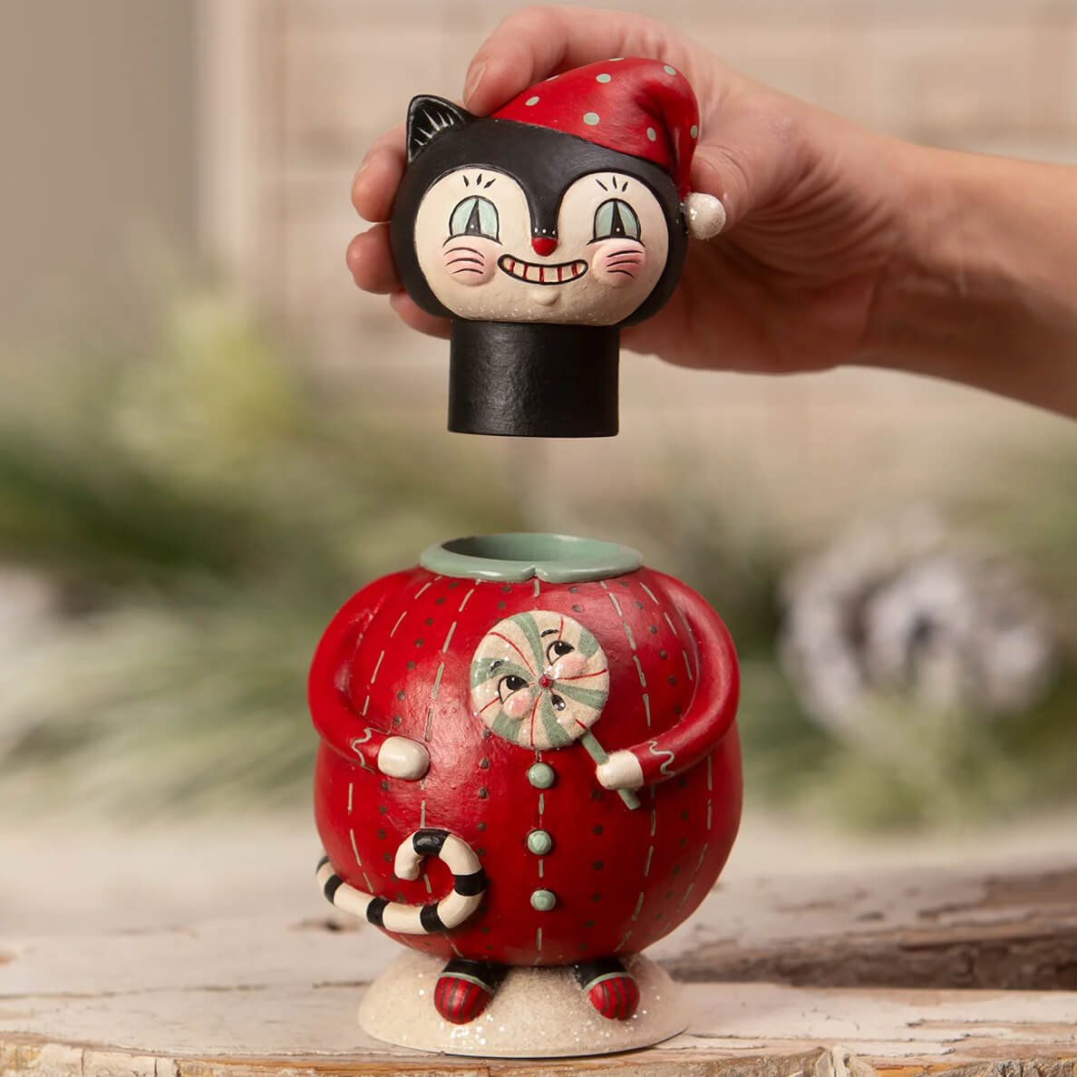 Dezzy-Purr Sweet Dreams Jar - Christmas