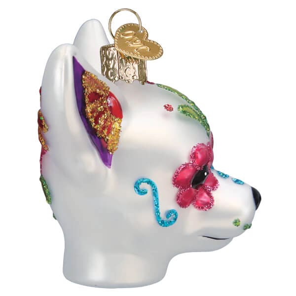 Dia De Los Muertos Dog Ornament - Ornaments