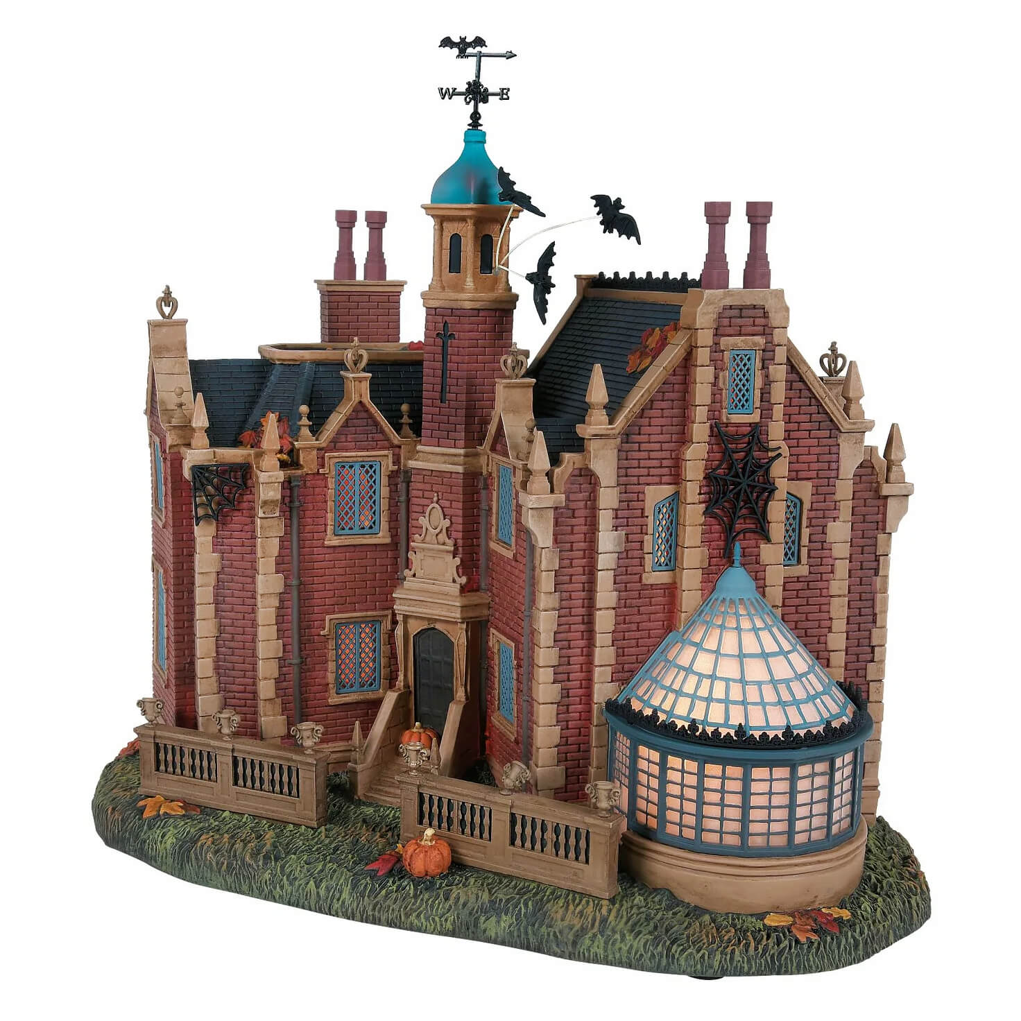 Disney world haunted mansion figurine in dark colors showing intricate details for disney haunted mansion fans