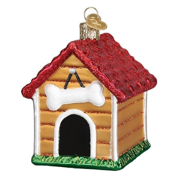 Dog House Ornament