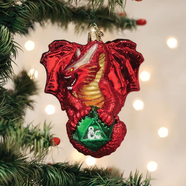 Dungeons & Dragons Red Dragon Ornament - Ornaments