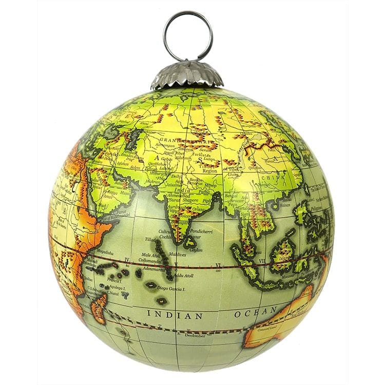 Earth Globe Ornament