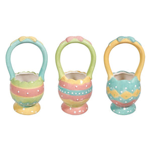 Easter Dottie Basket Ramekins Set/3