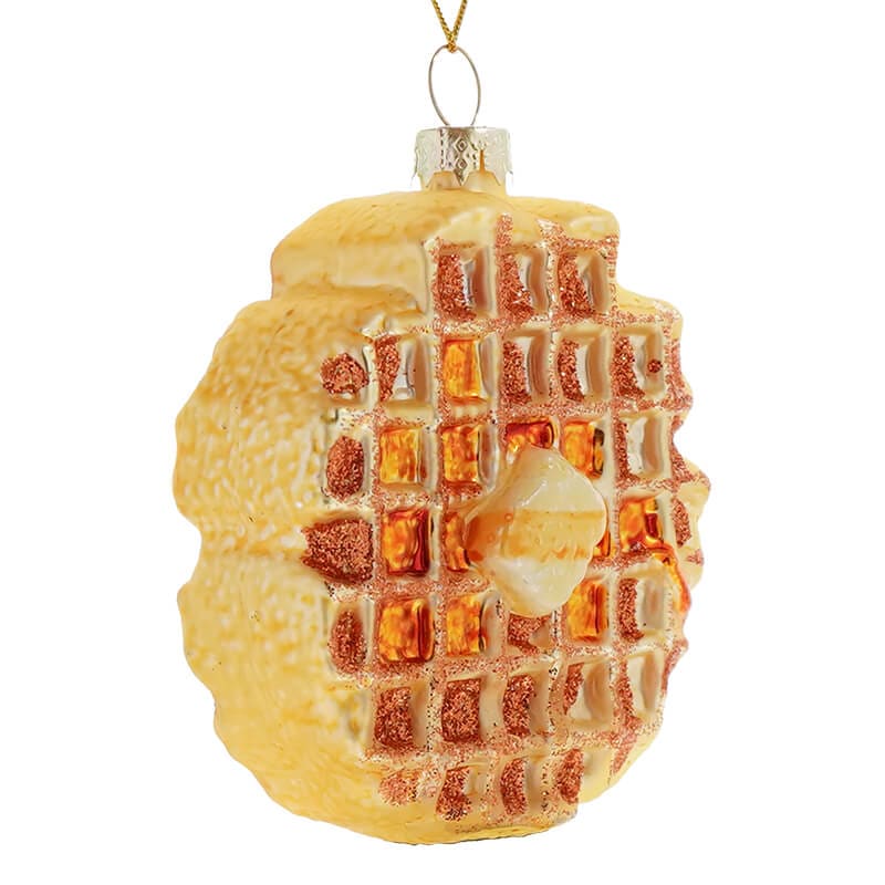 Eggo Waffle Ornament