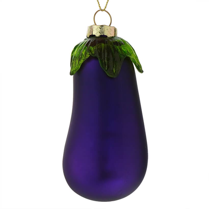 Eggplant Ornament