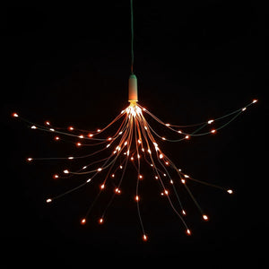 Electric Orange Lighted Starburst