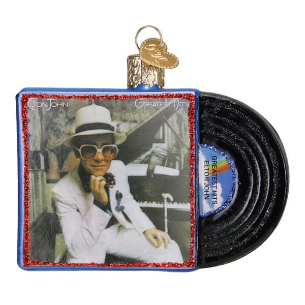 Elton John Greatest Hits Album Ornament - Ornaments