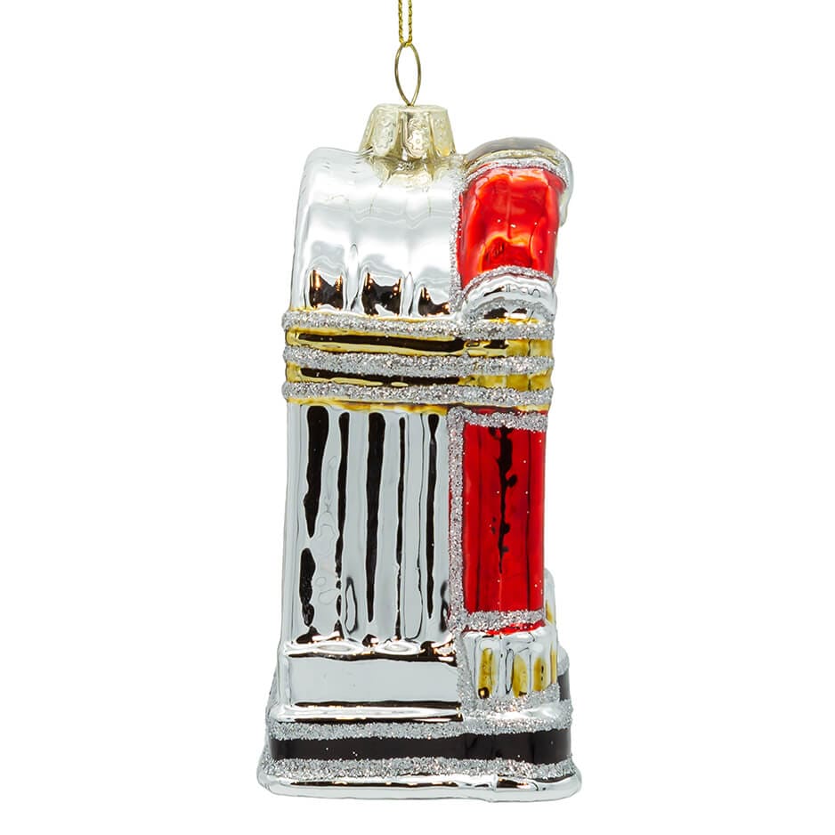 Elvis Presley® Glass Jukebox Ornament - Ornaments