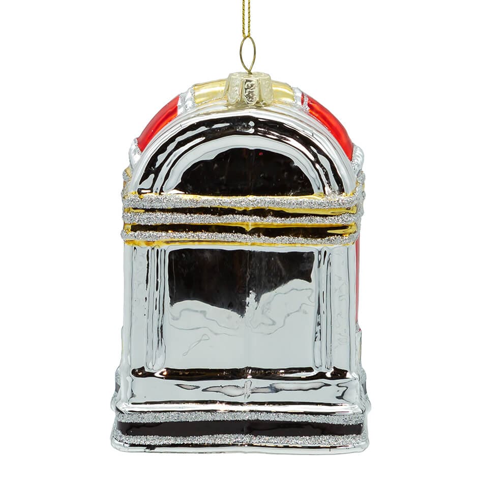 Elvis Presley® Glass Jukebox Ornament - Ornaments