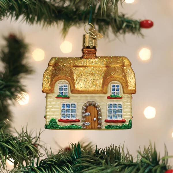 English Cottage Ornament - Ornaments