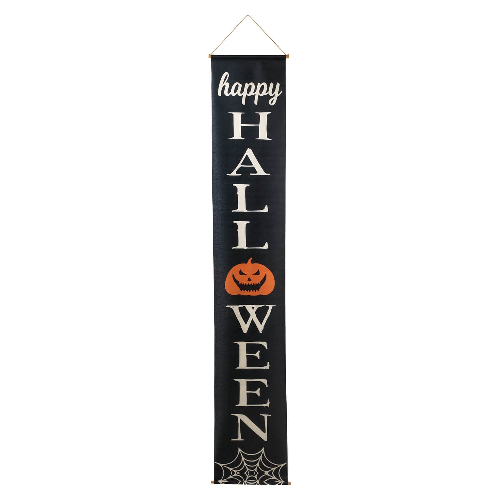 Fabric Happy Halloween Hanging Banner - Halloween