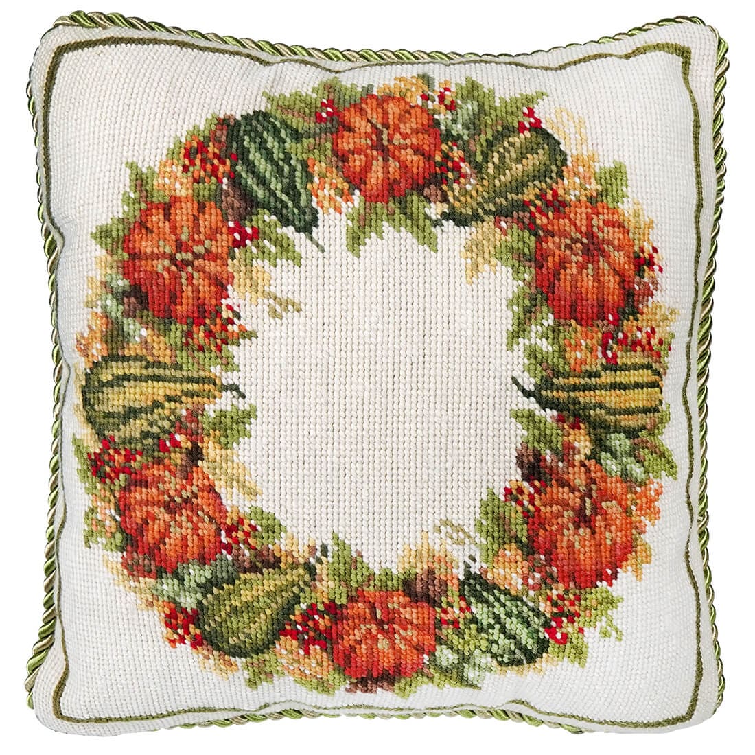 Fall Wreath Pillow