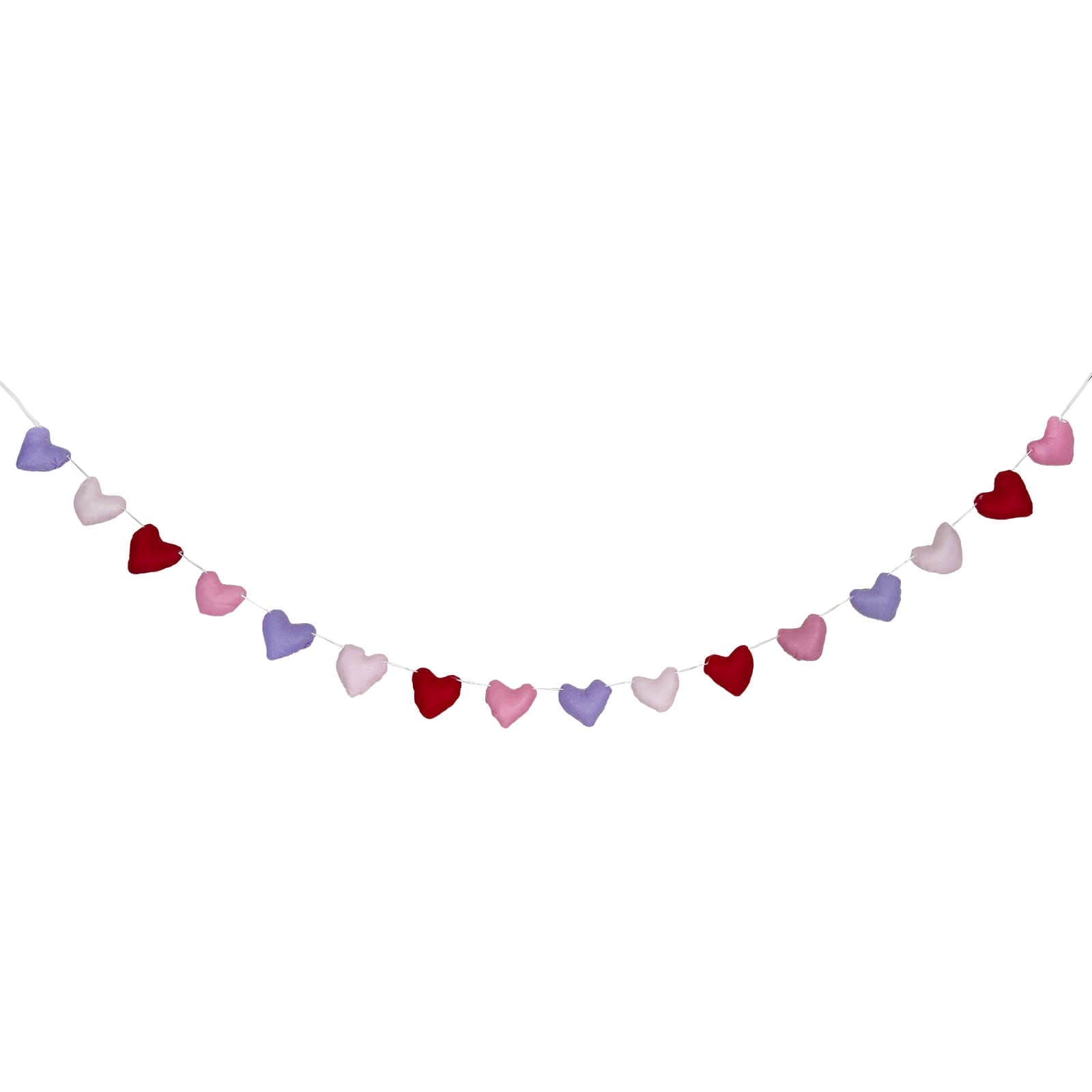 Felt Hearts Banner - Valentine’s Day