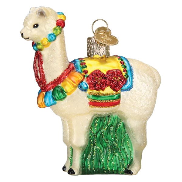 Festive Alpaca Ornament