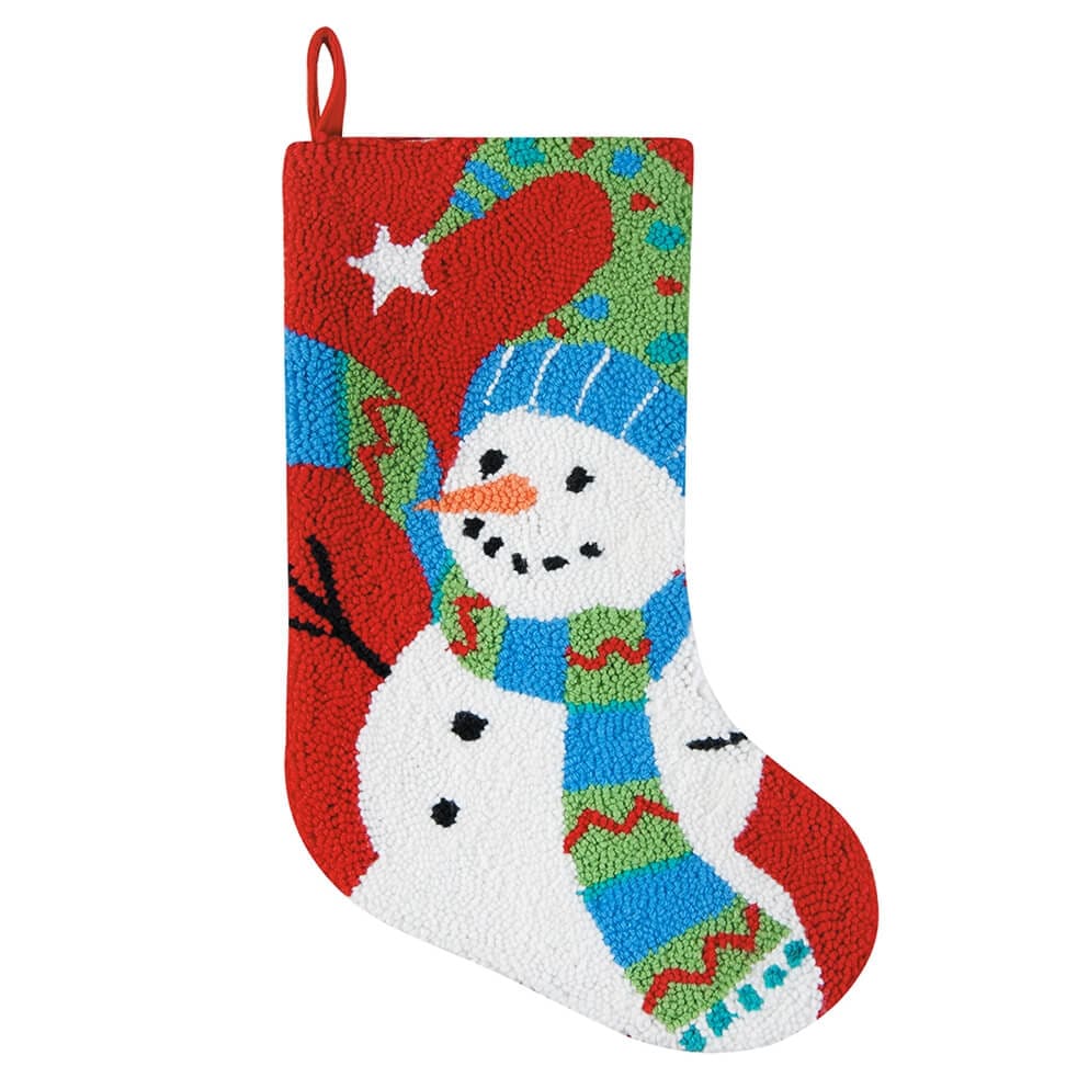 Festive Frosty Stocking